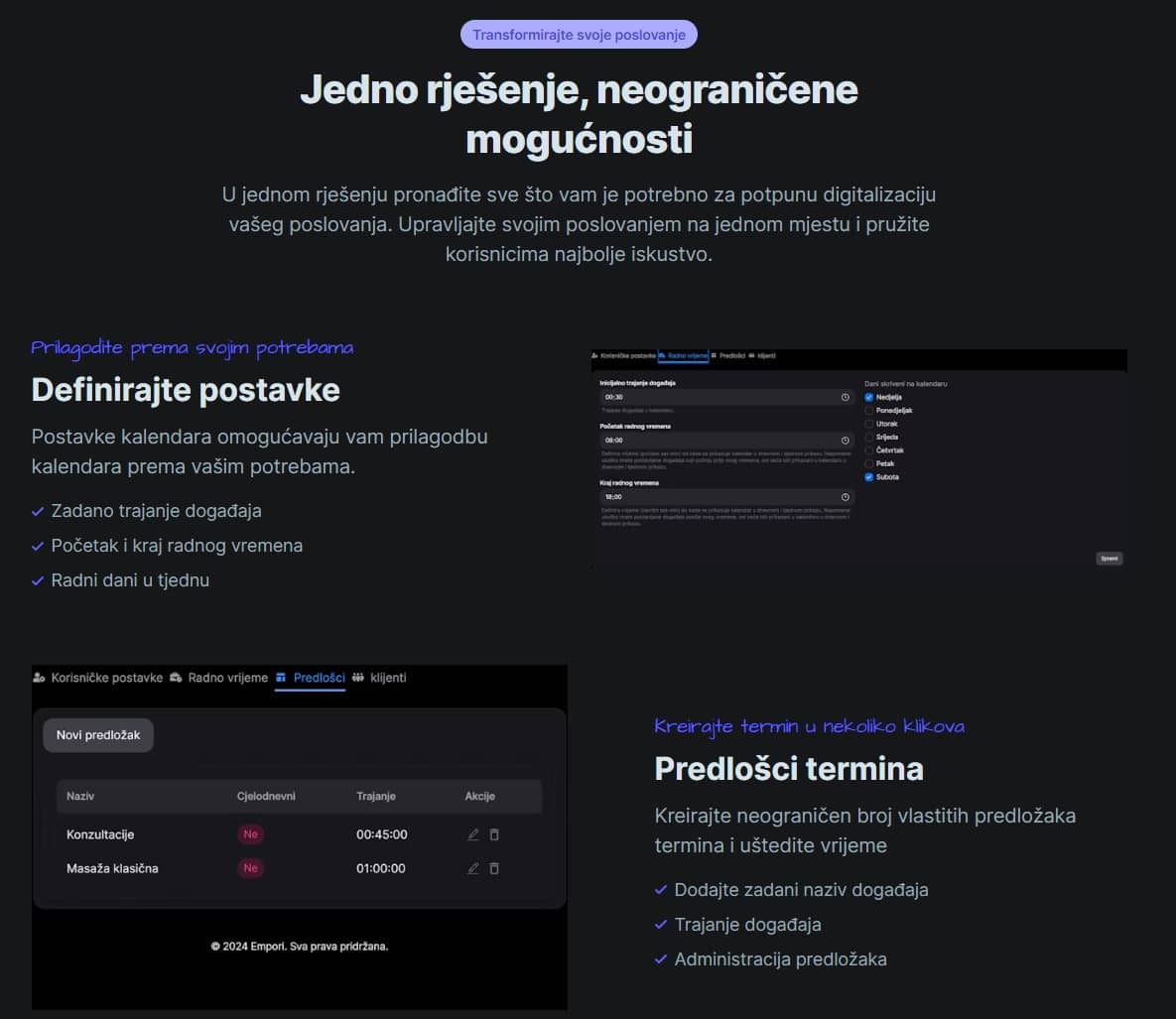 Empori-landing-app-screenshots empori-prikaz-sucelja